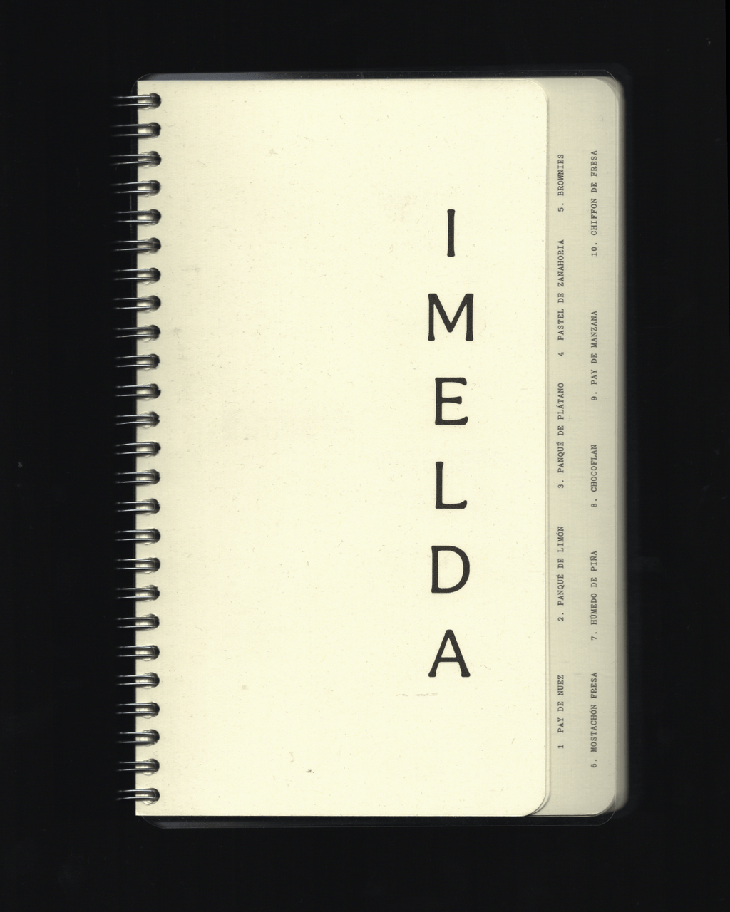 PRE-ORDER  - Recetario 'IMELDA'