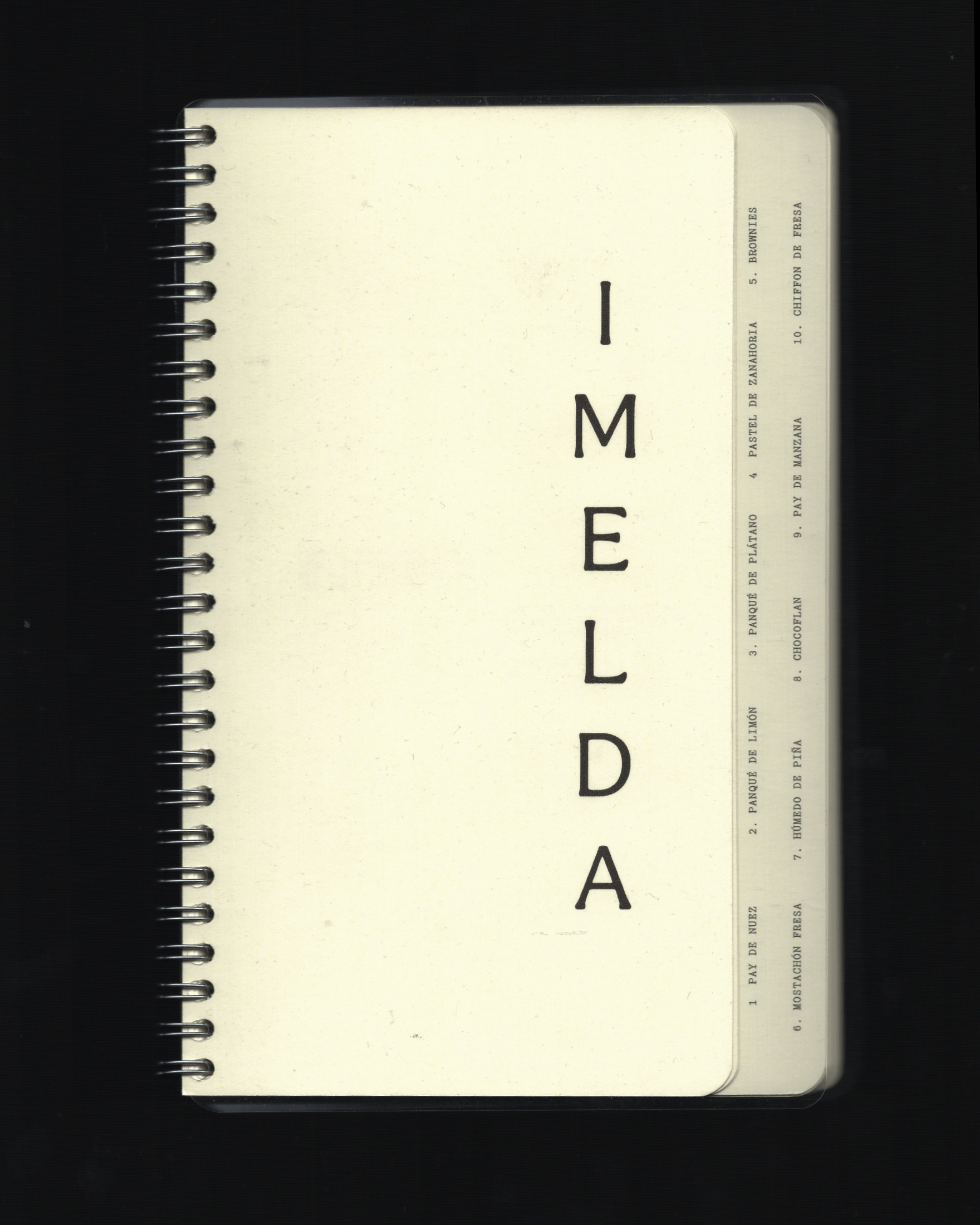 PRE-ORDER  - Recetario 'IMELDA'