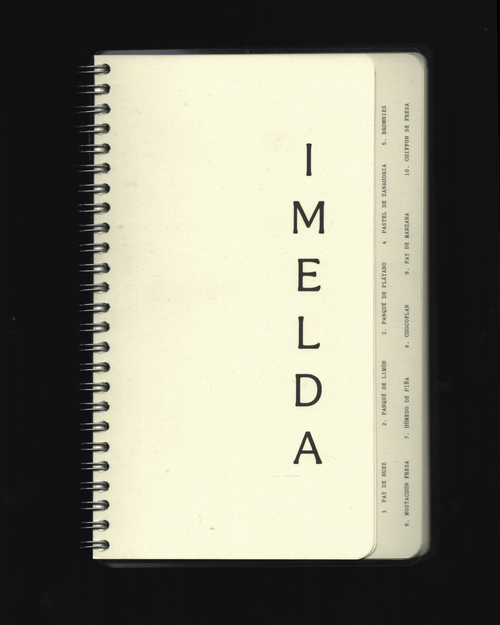 PRE-ORDER  - Recetario 'IMELDA'