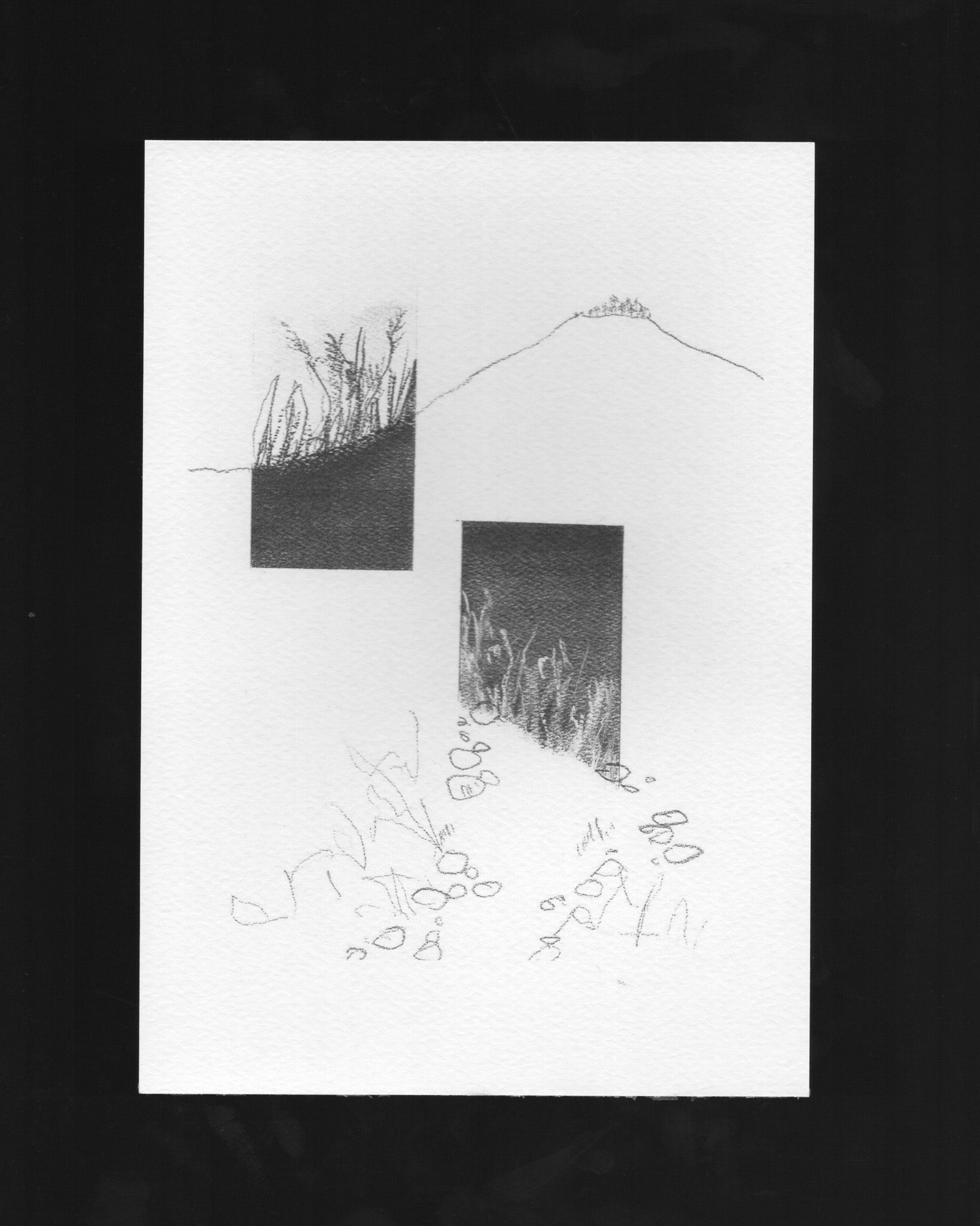 Print – Slowly sinking down II