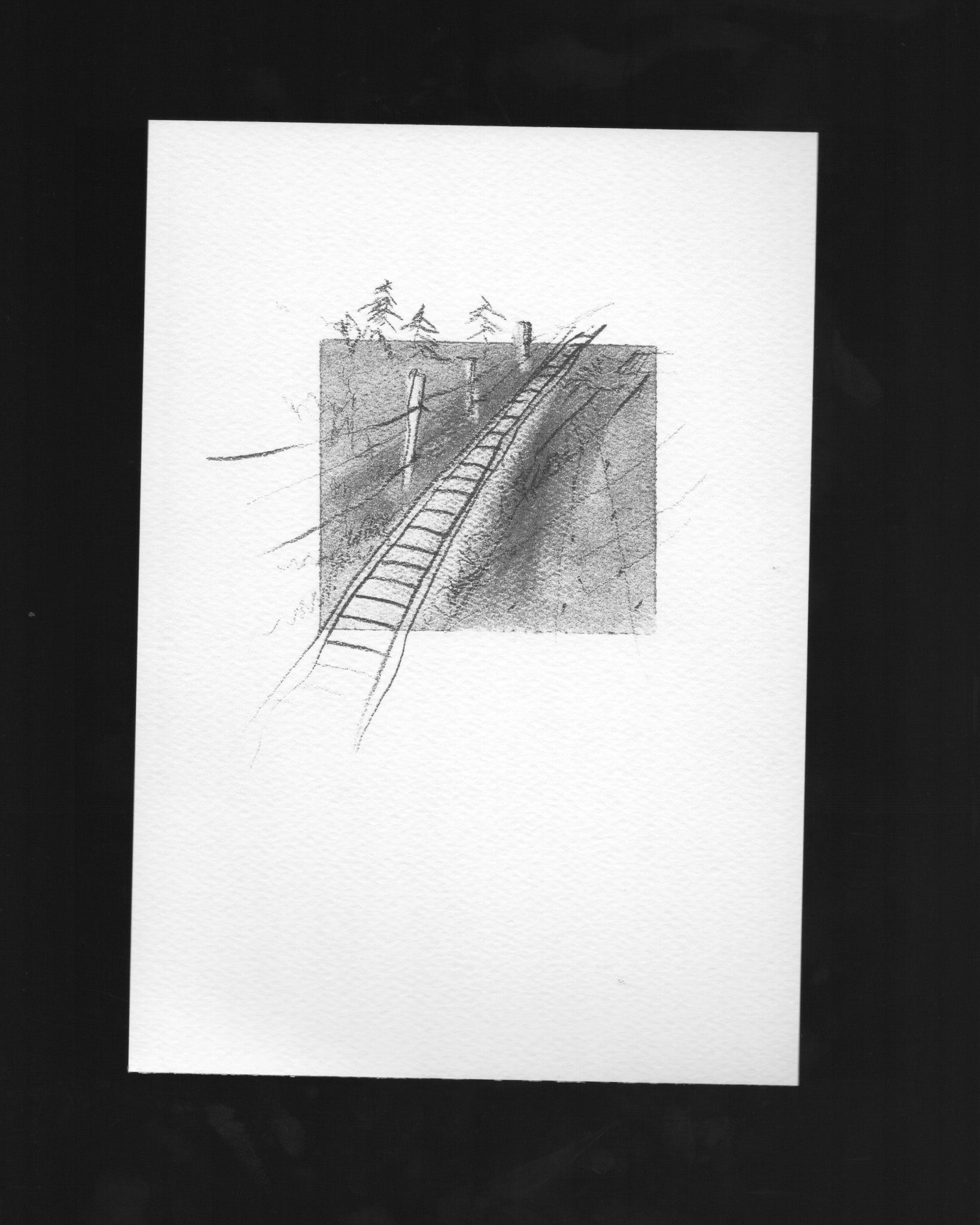 Print – Slowly sinking down III